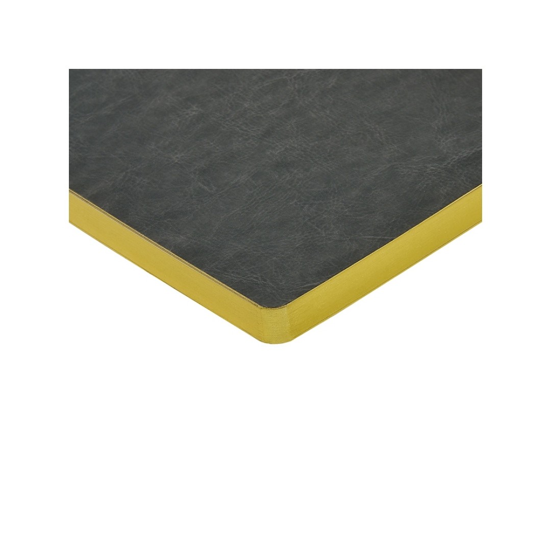 Ежедневник недатированный А5 "Megapolis Nebraska Flex", серый с золотым обрезом