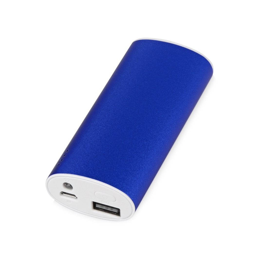 Портативное зарядное устройство "Квазар", 4400 mAh, синий