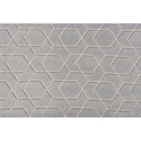 Светящийся в темноте плед Lattice серый