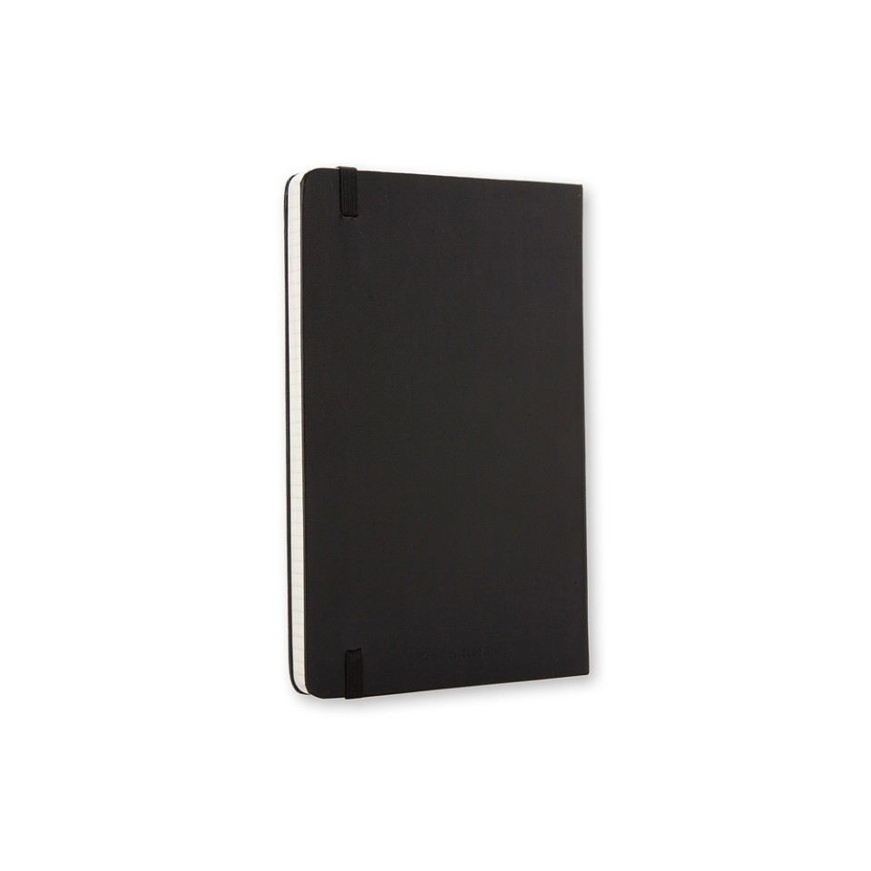 Записная книжка Moleskine Classic (в клетку) в твердой обложке, Large (13х21см), черный