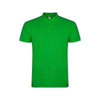Рубашка поло "Star" мужская, травянисто-зеленый