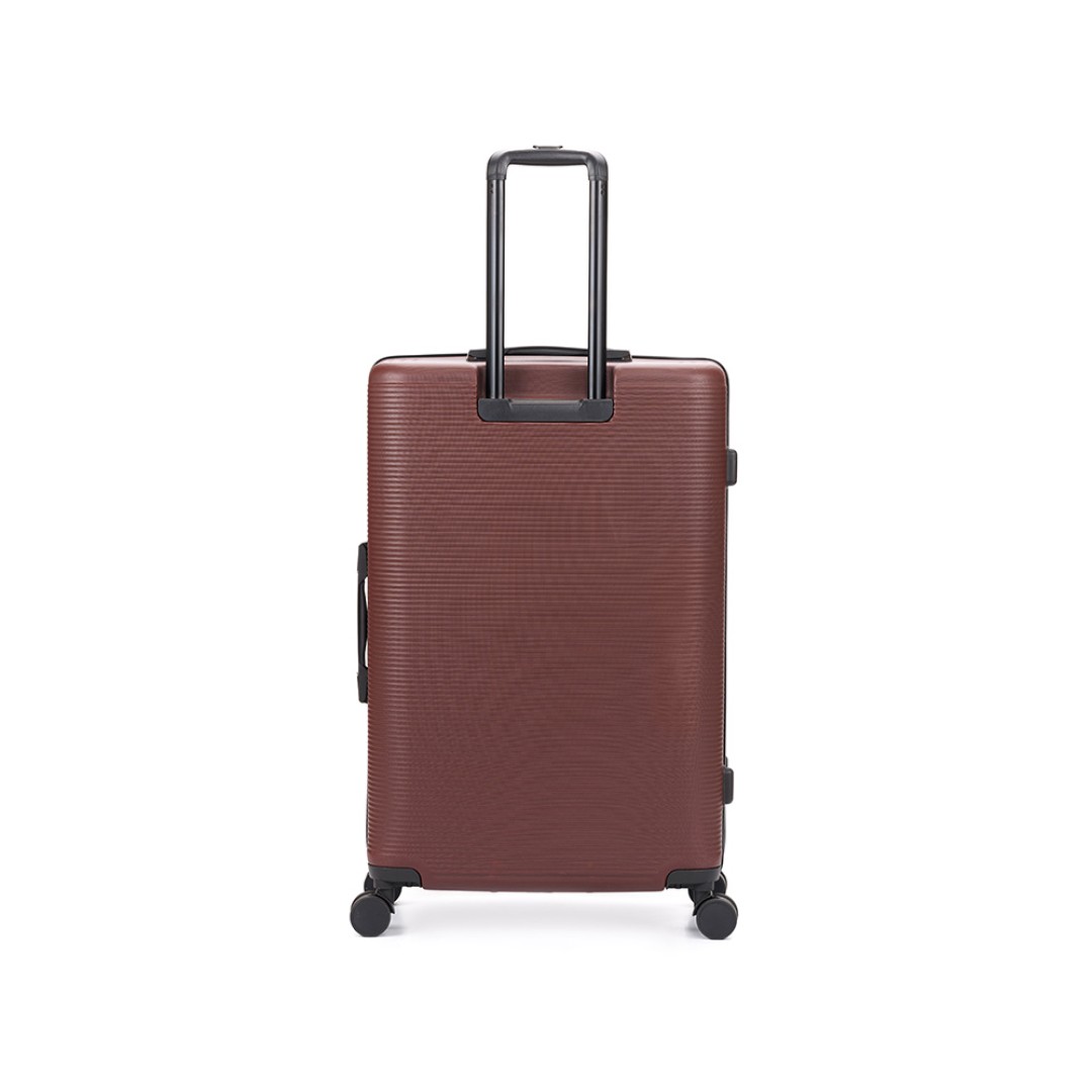 Чемодан TORBER Onego, бордовый, ABS-пластик, 69,5 х 46 х 26 см, 69 л