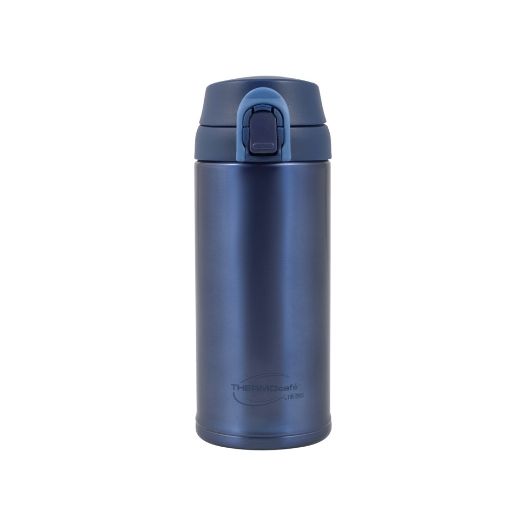 Термос из нерж. стали тм ThermoCafe ТС-350T (Blue), 0.35L, синий