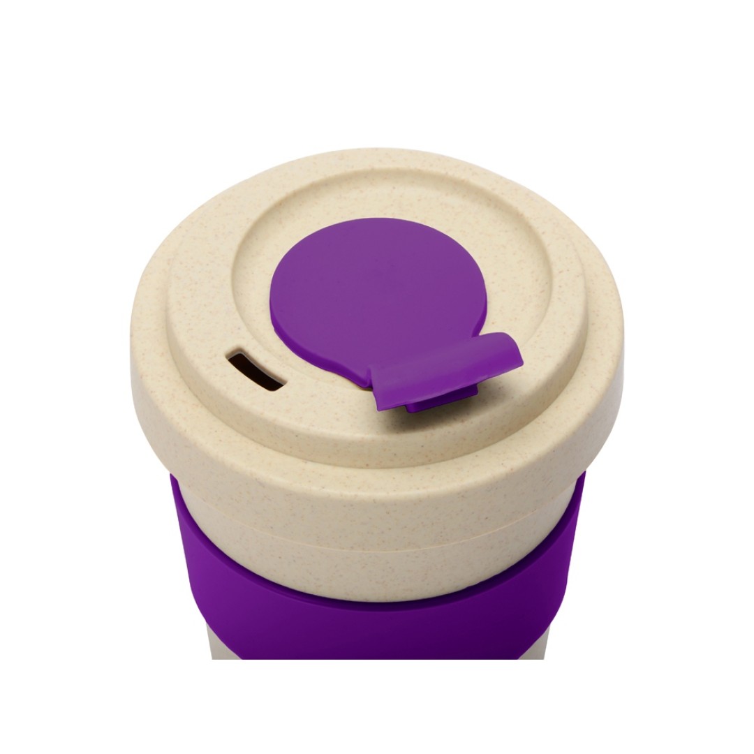 Стакан из пшеничного волокна «Flava», фиолетовый 2603C