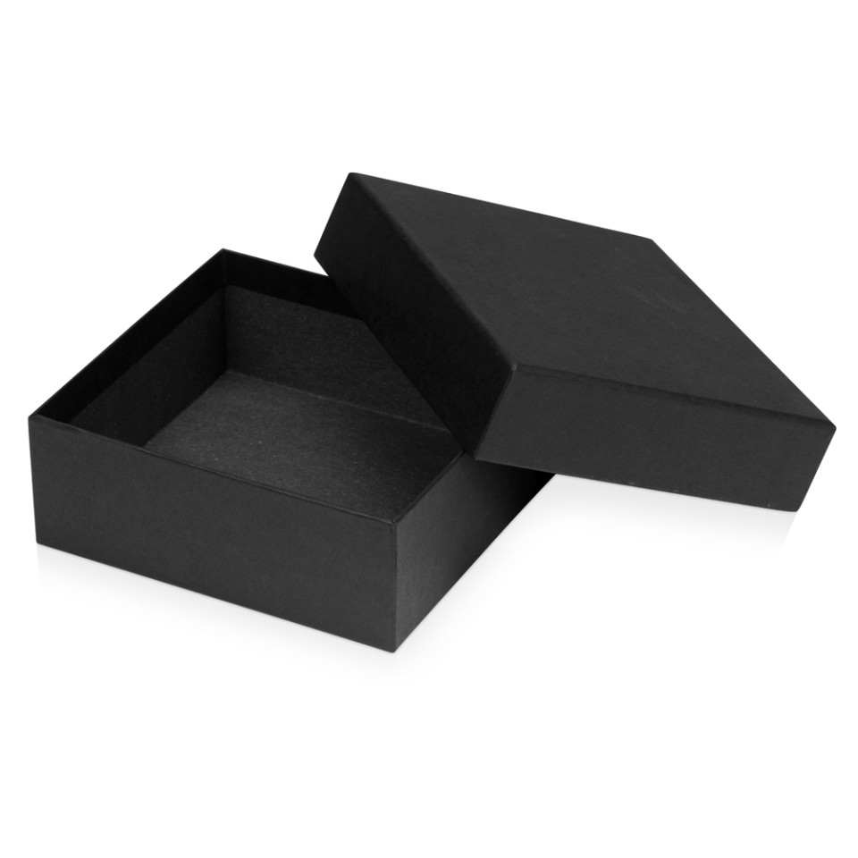 Подарочная коробка с эфалином Obsidian M 167 х 157 х 63, черный