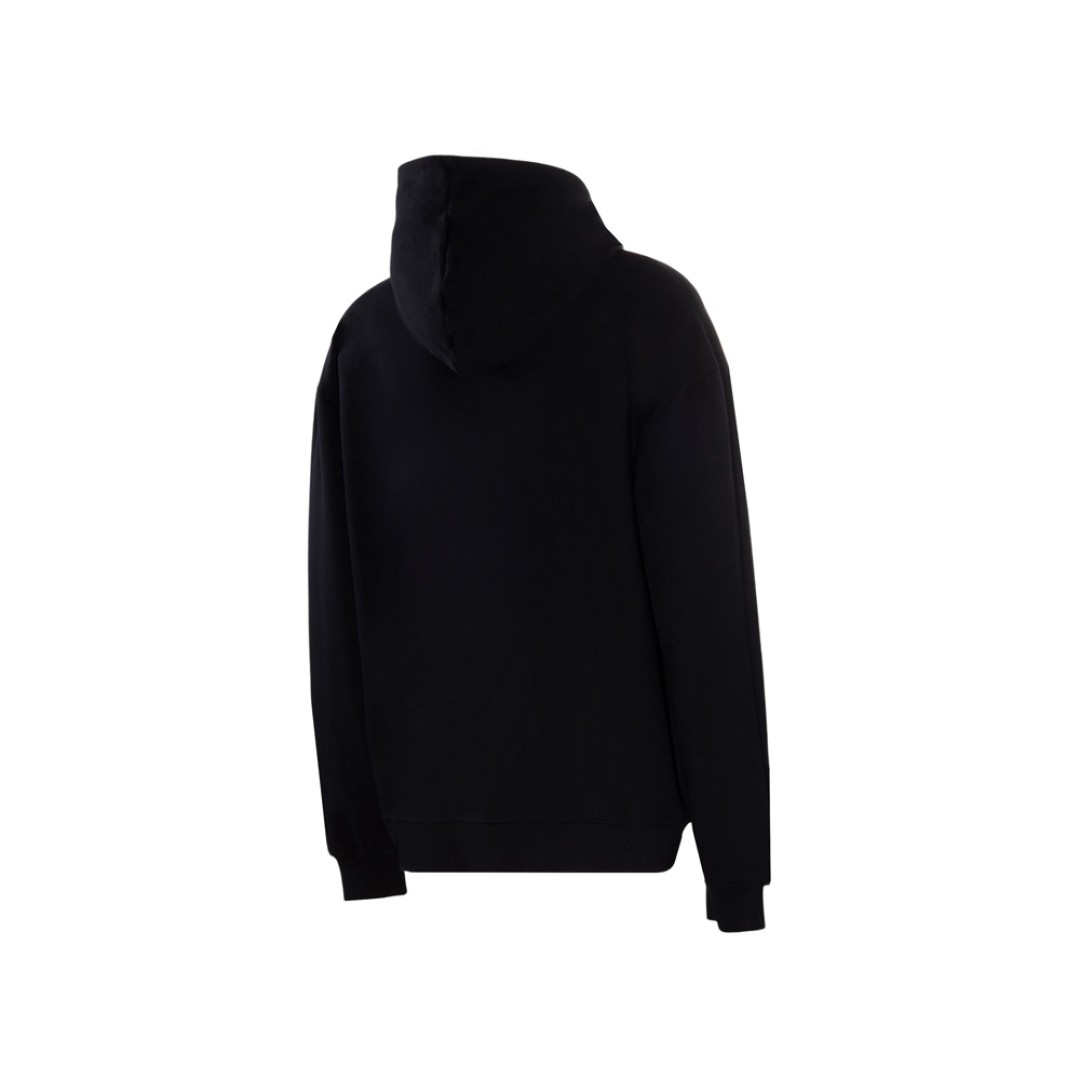 Толстовка оверсайз с капюшоном на молнии «Monaco», темно-синий