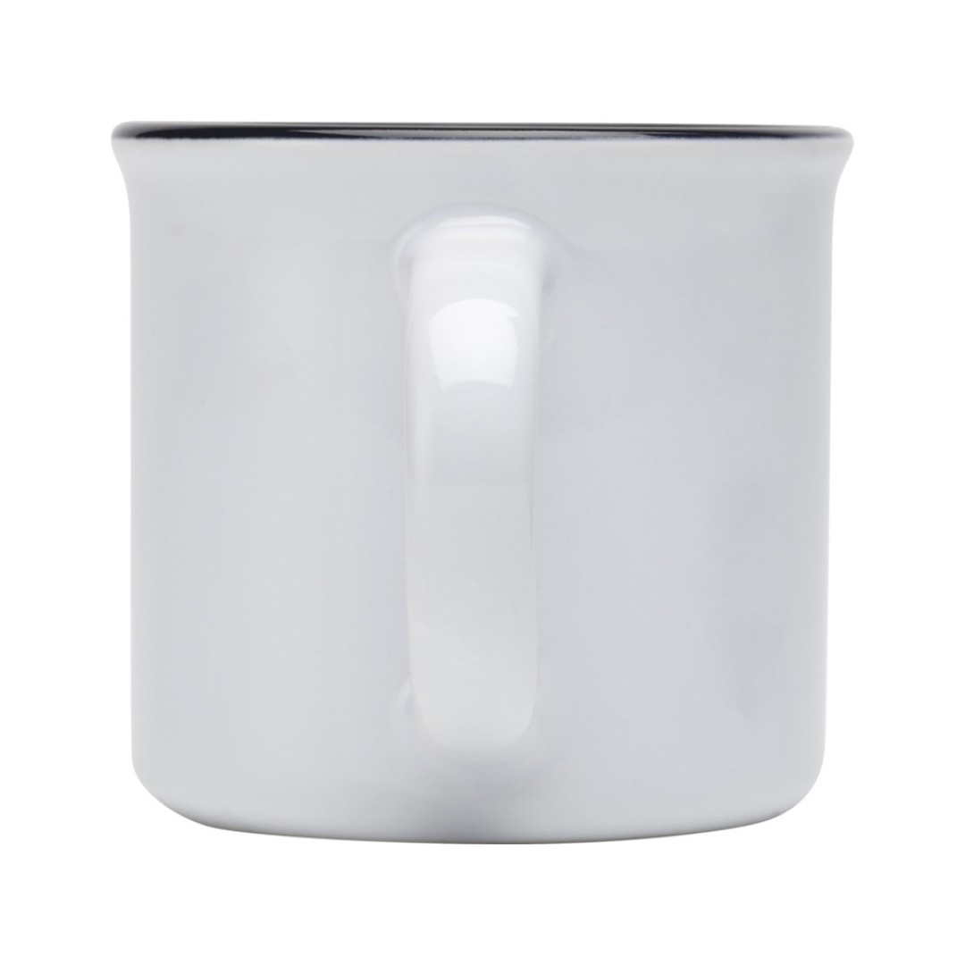 Bari керамическая кружка объемом 240 мл, белый