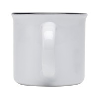 Bari керамическая кружка объемом 240 мл, белый