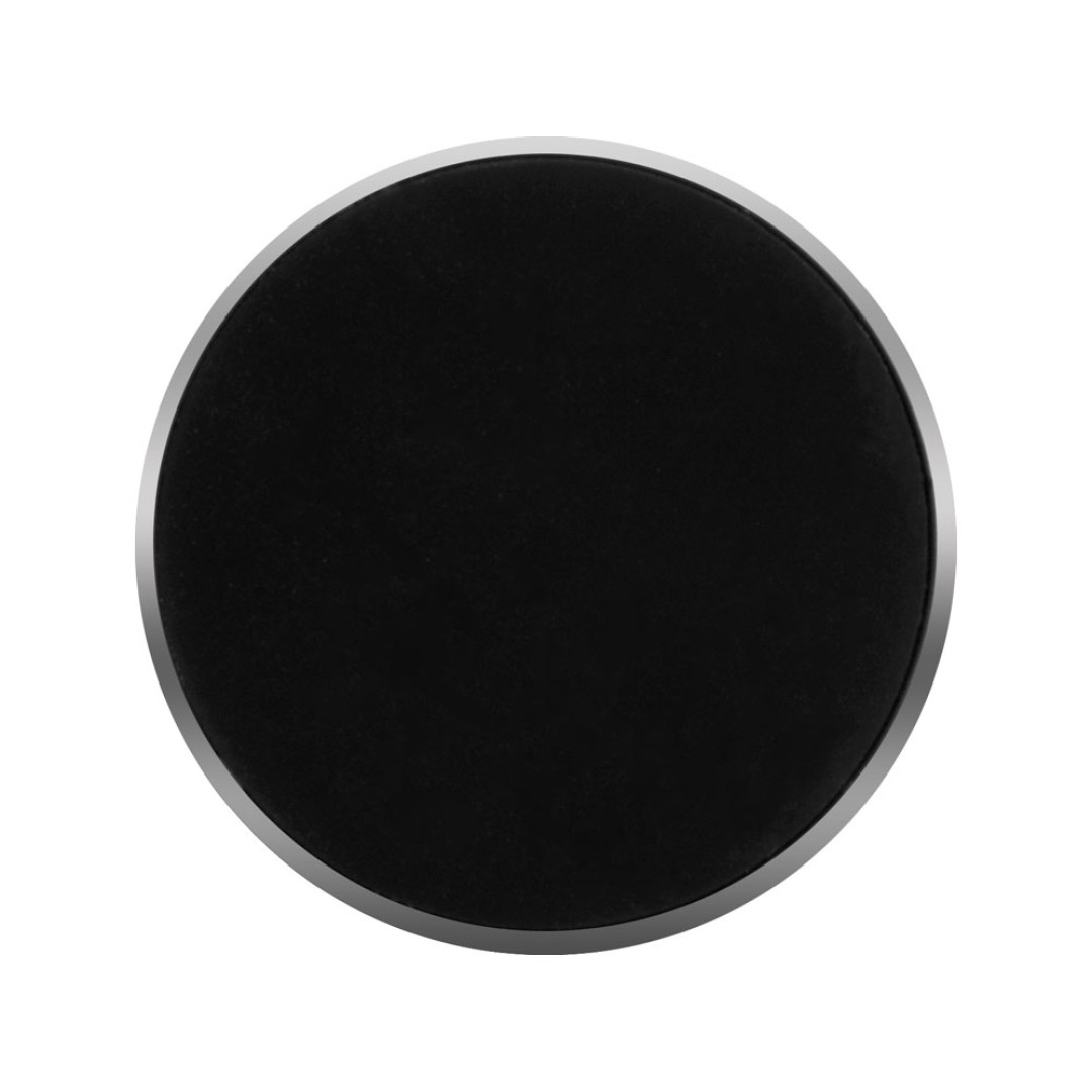 Магнитный держатель телефона для автомобиля "Magpin", черный/серебристый