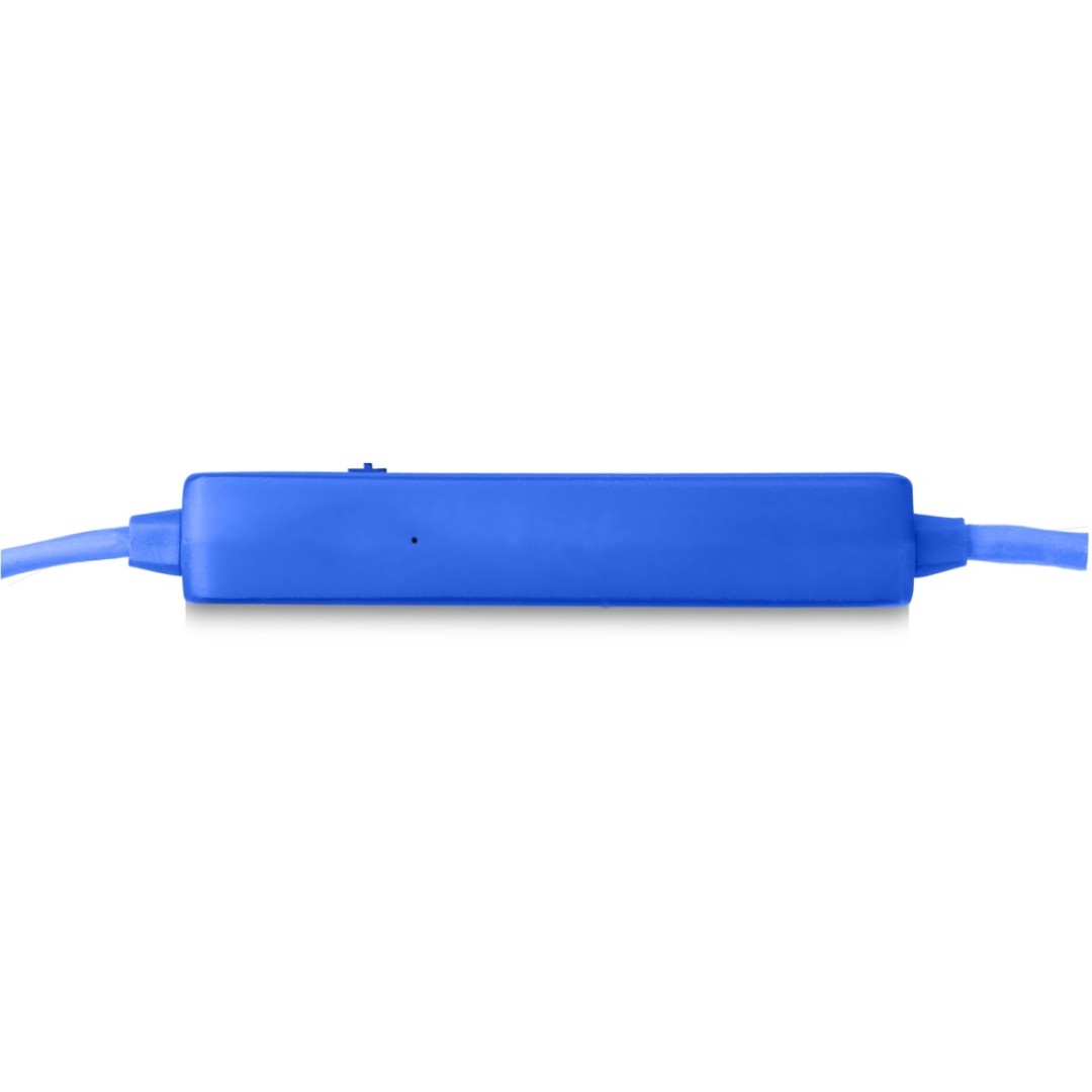Цветные наушники Bluetooth, ярко-синий
