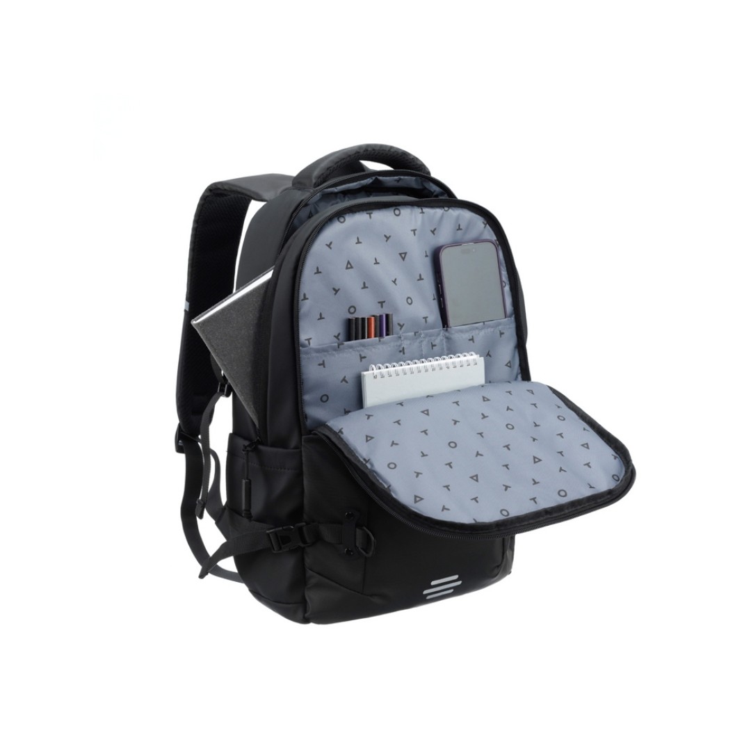 Рюкзак спортивный TORBER Xtreme 18", чёрный, 31 х 12 х 46 см, 17л