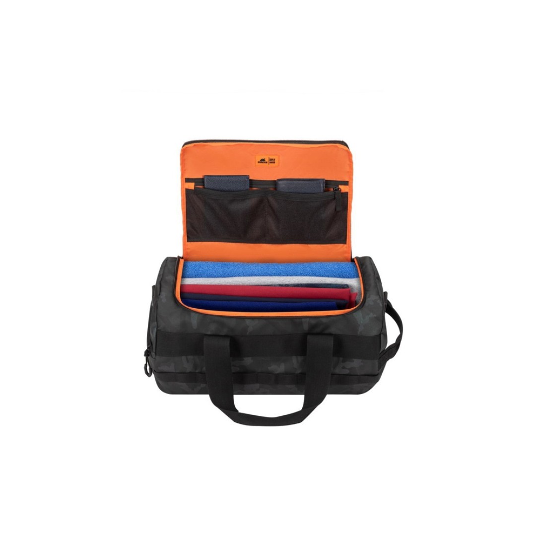 RIVACASE 7641 navy camo 30L дорожная сумка /12