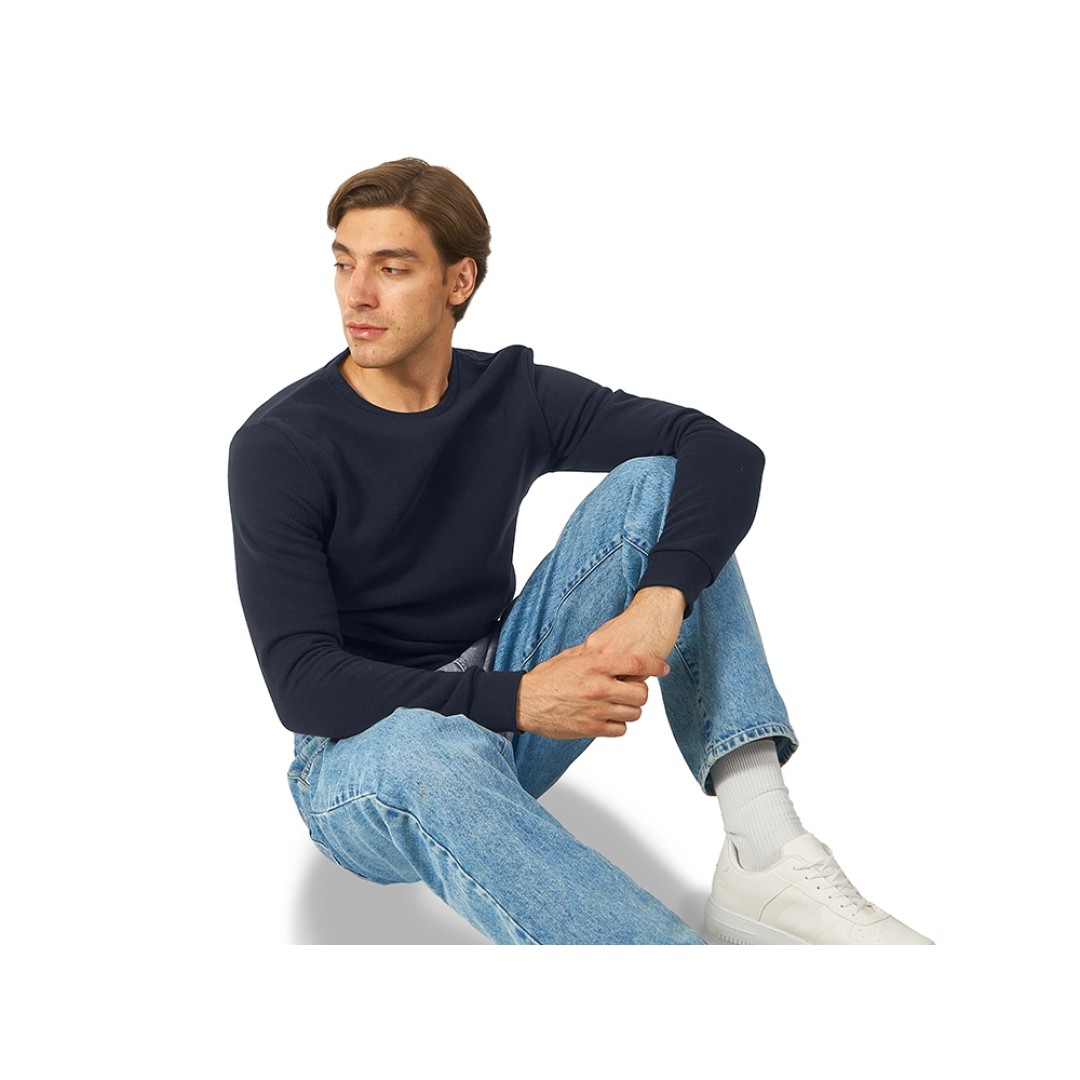 Толстовка промо "London" мужская, темно-синий