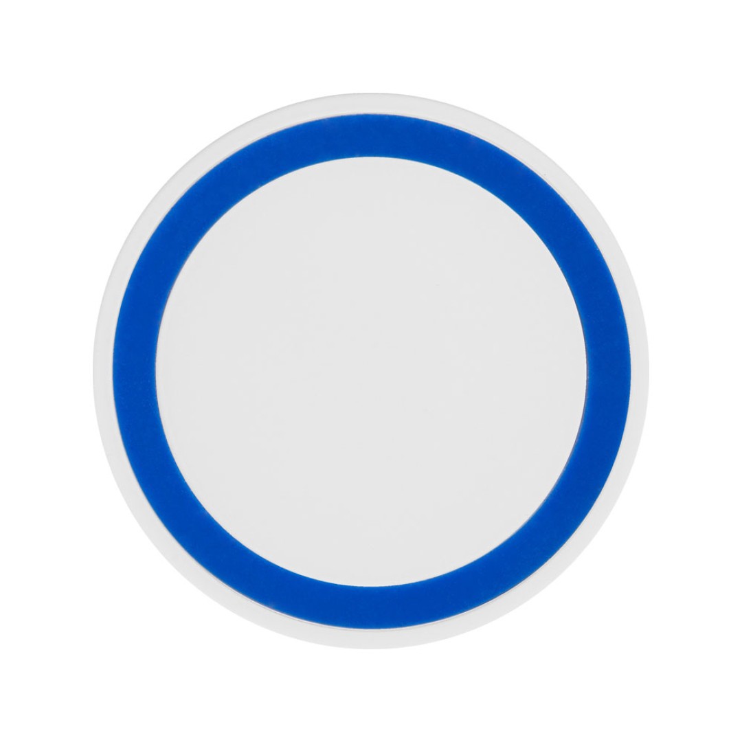 Беспроводное зарядное устройство «Dot», 5 Вт, белый/синий