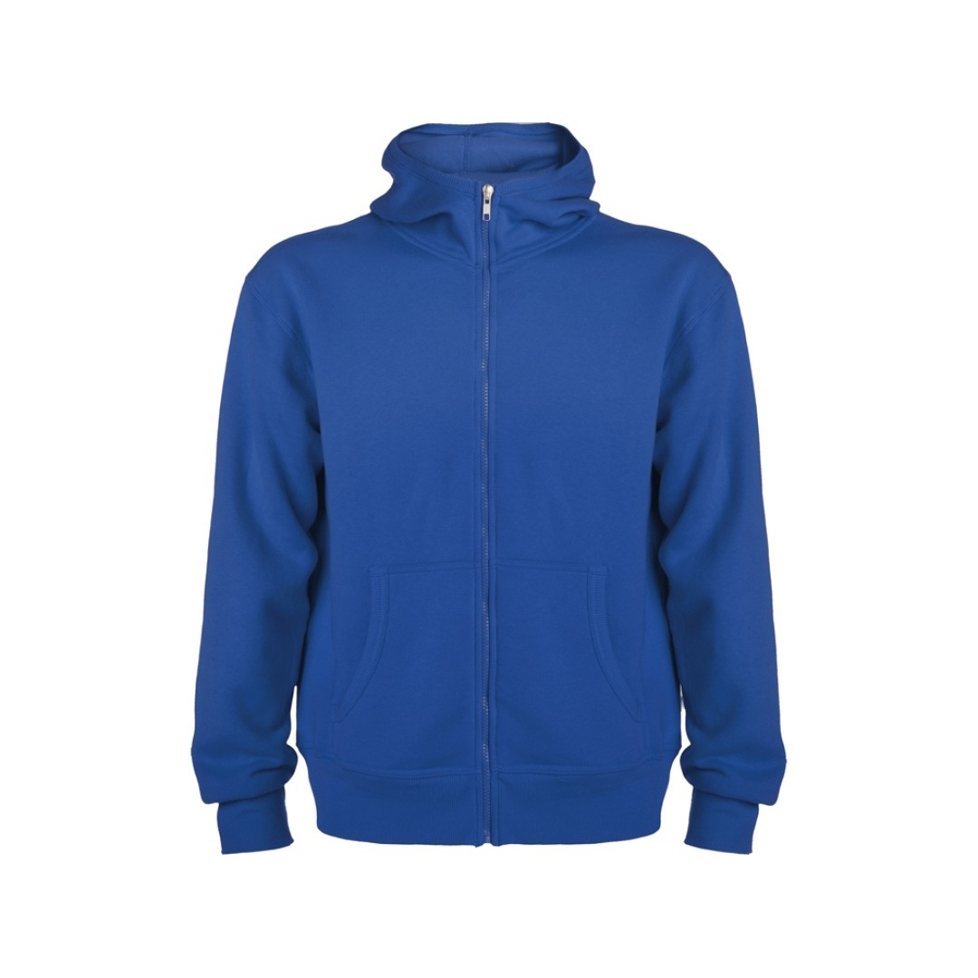 Толстовка на молнии "Montblanc" унисекс, королевский синий