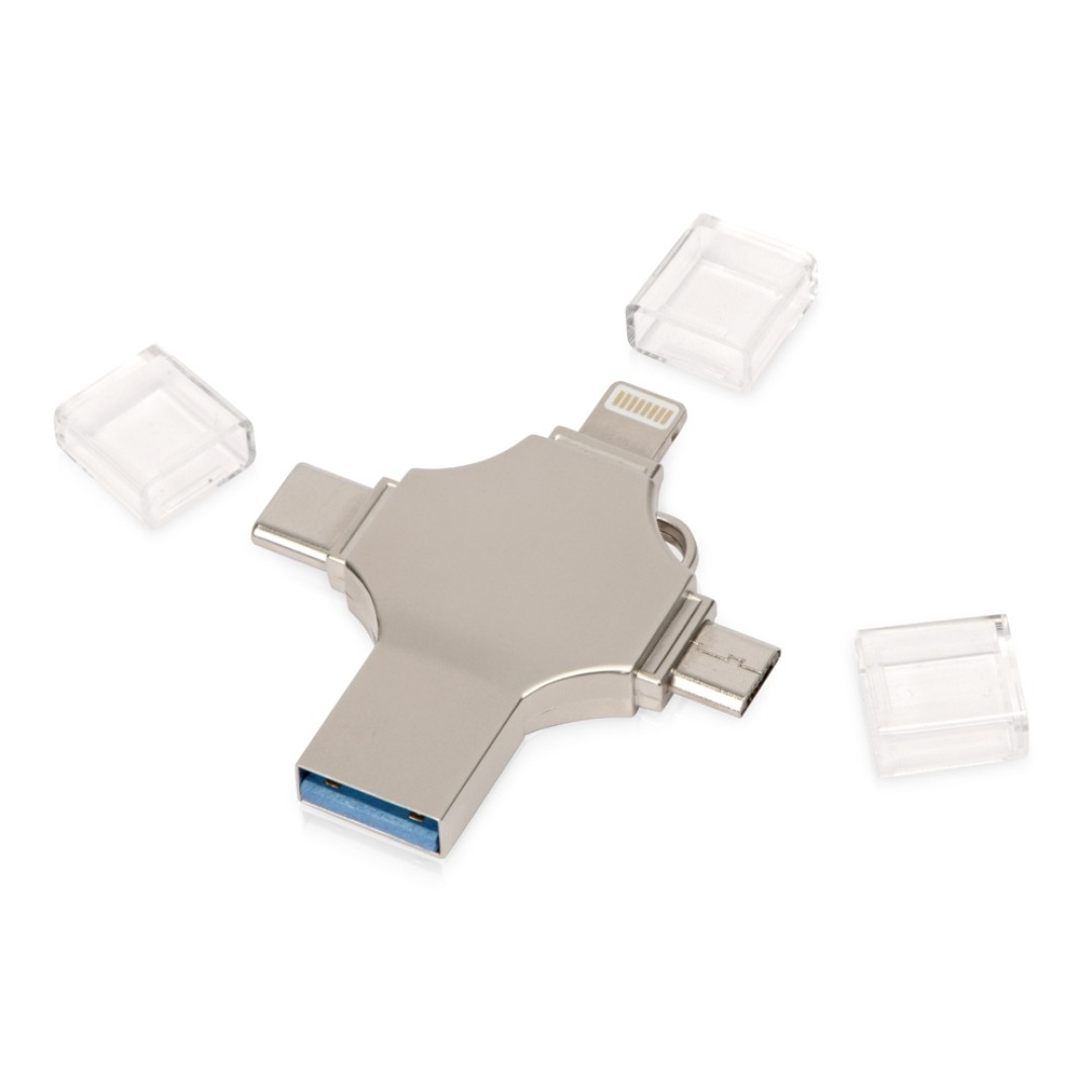 USB-флешка 3.0 на 32 Гб 4-в-1 «Ultra» в пакетике