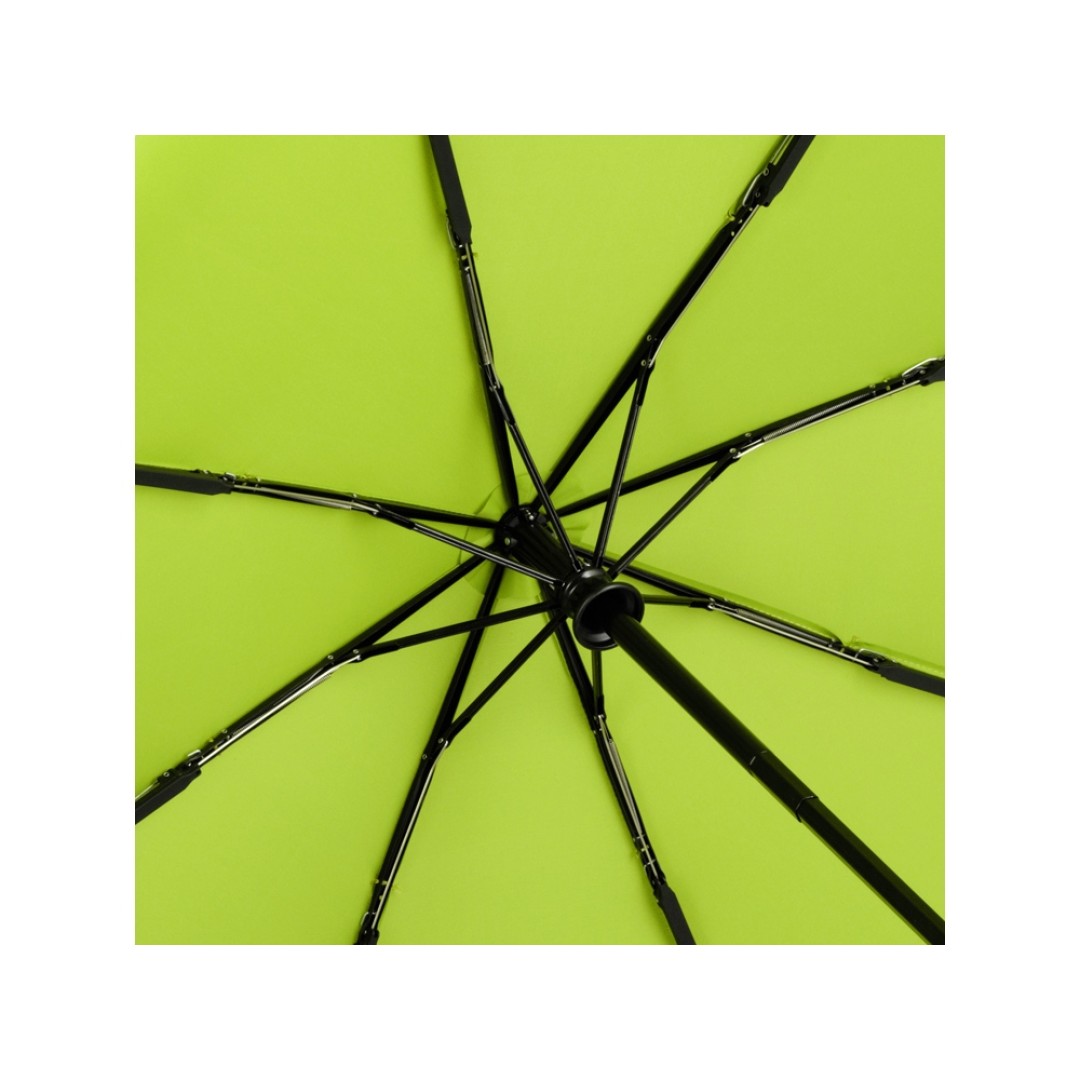 Зонт складной 5429 koBrella из бамбука, полуавтомат, лайм