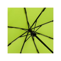 Зонт складной 5429 koBrella из бамбука, полуавтомат, лайм