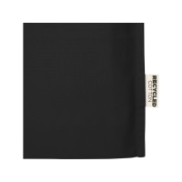 Florida эко-сумка с ластовицей плотностью 270 г/м2 - сплошной черный