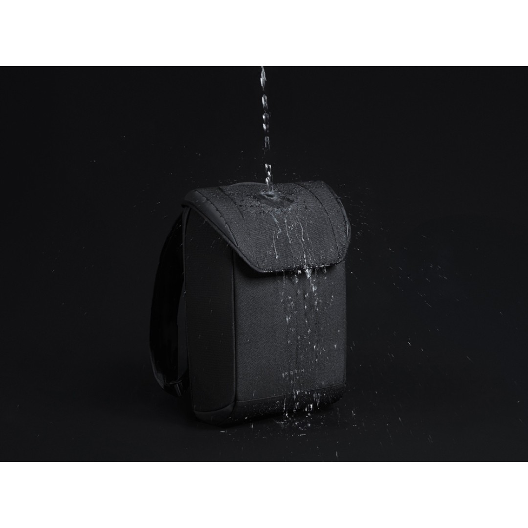 Водостойкий антикражный рюкзак Clickpack для ноутбука 15.6", черный