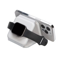 Беспроводное зарядное устройство 3-в-1 «Road», 15 Вт, белый