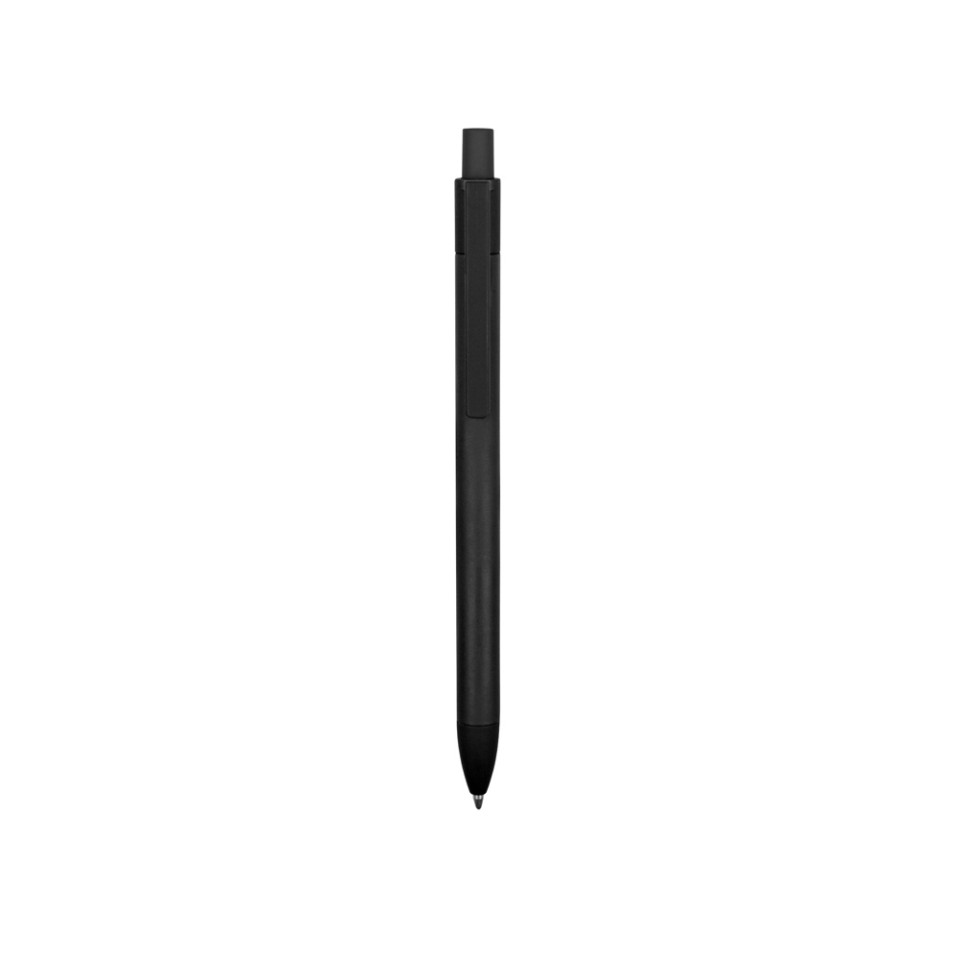 Ручка металлическая soft-touch шариковая «Haptic», черный