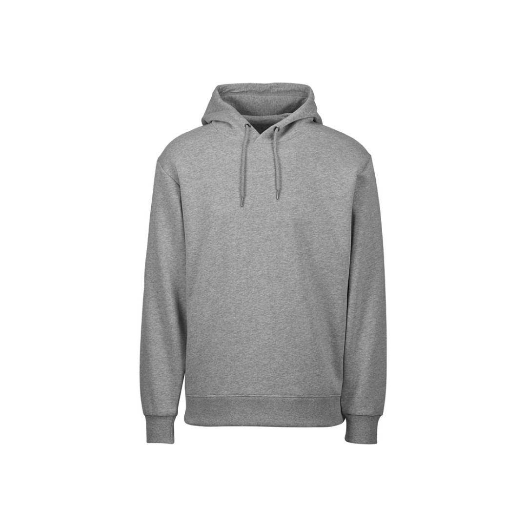 Толстовка с капюшоном оверсайз «Lisbon» унисекс, серый меланж