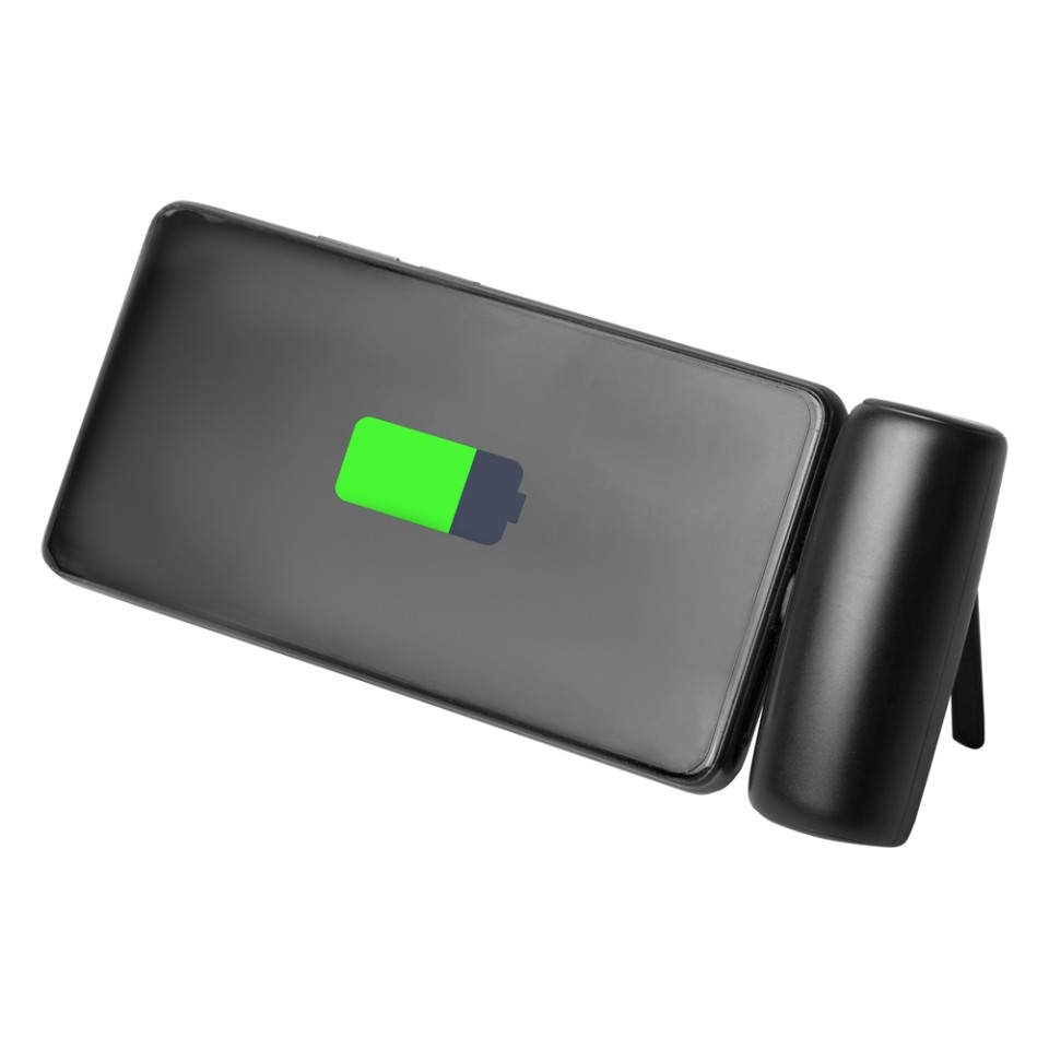 Внешний аккумулятор с разъёмом Type-C «Inject», 4000 mAh, черный
