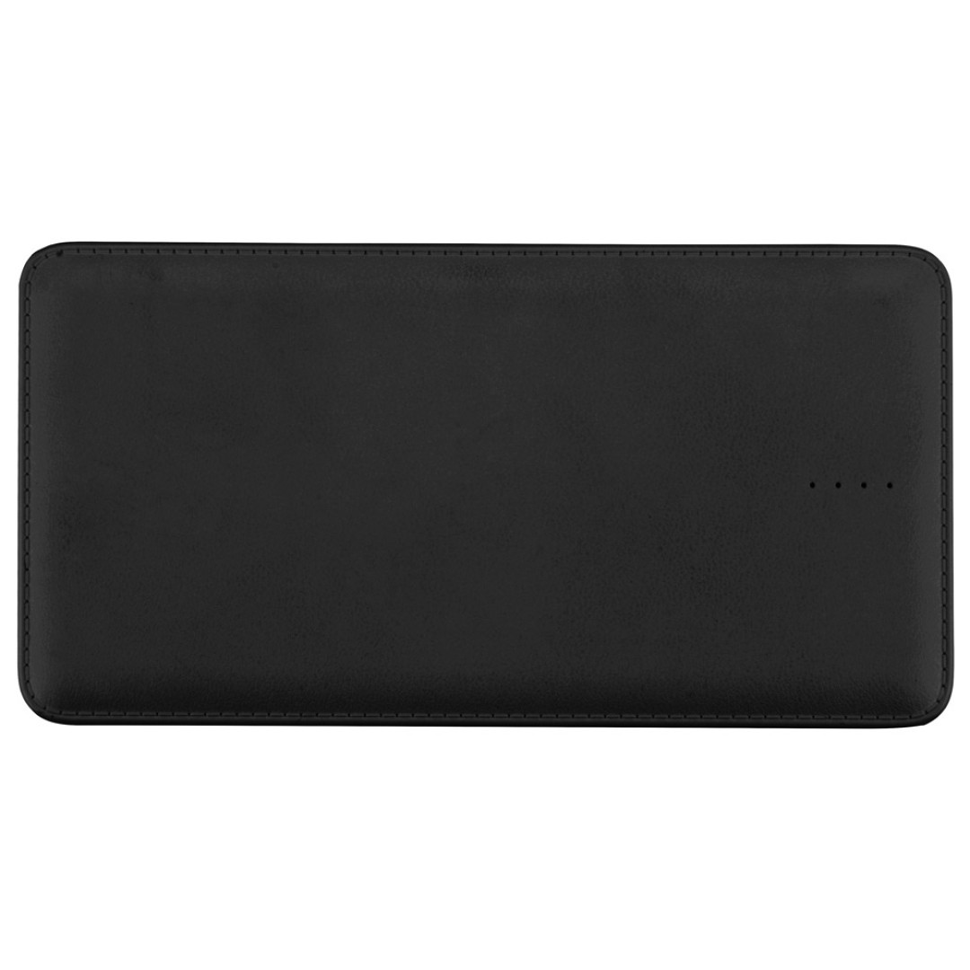 Портативное зарядное устройство "Стор", 10000 mAh, черный