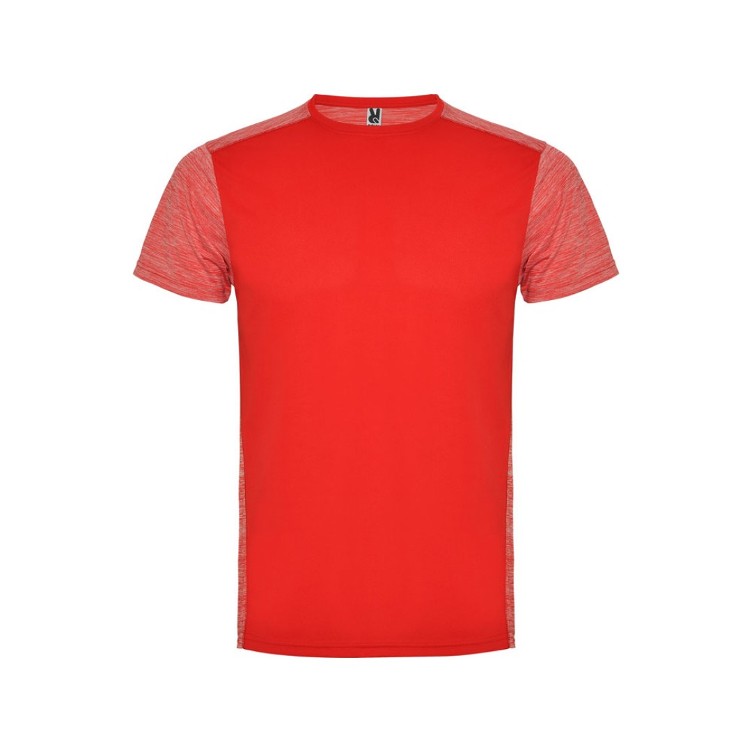 Спортивная футболка "Zolder" мужская, красный/меланжевый красный