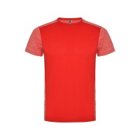 Спортивная футболка "Zolder" мужская, красный/меланжевый красный