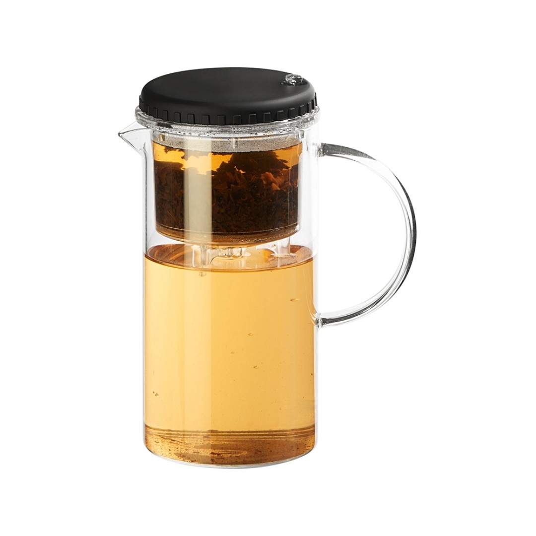 Стеклянный заварочный чайник "Gunfu", 600 мл (Р)