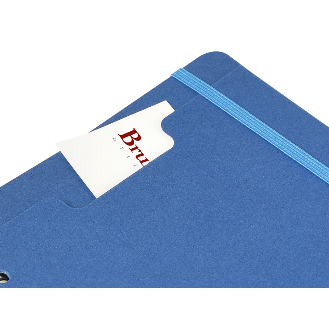 Ежедневник недатированный на гребне А5 "Pragmatic", синий (Р)