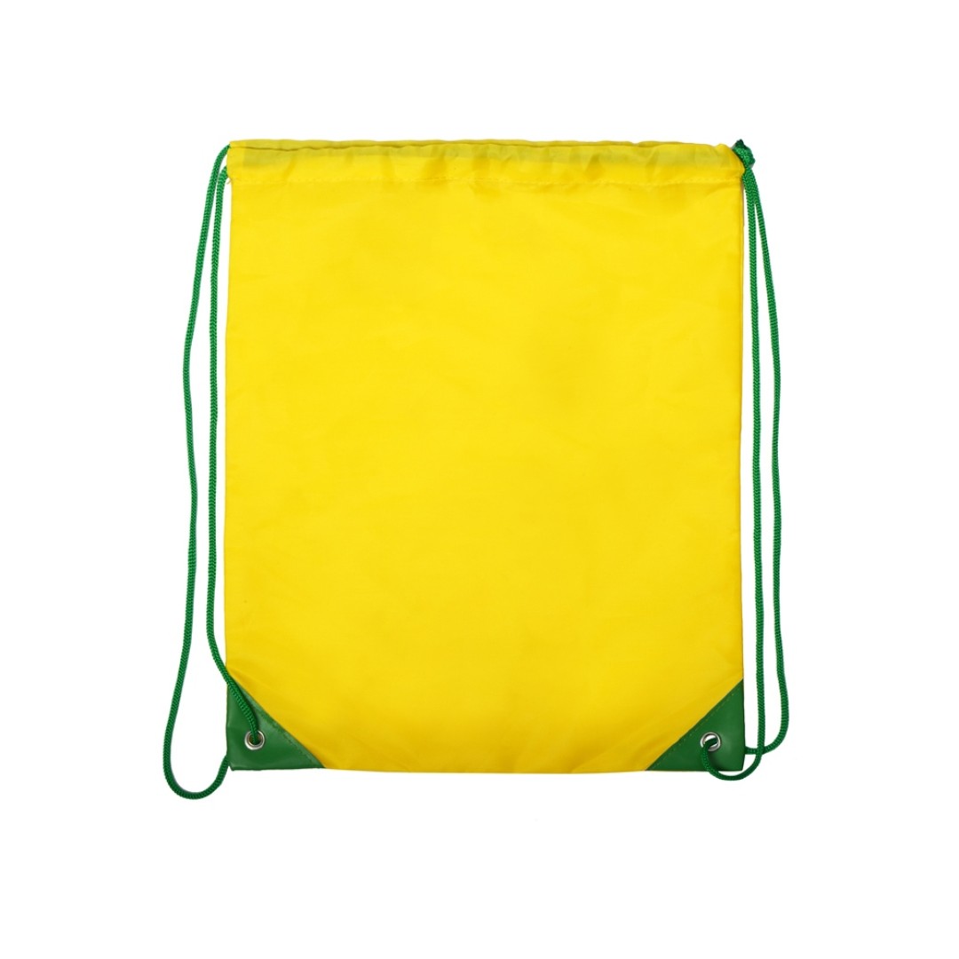 Рюкзак- мешок Clobber, желтый/зеленый