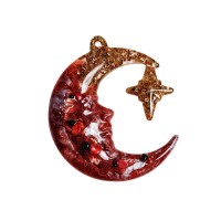 Елочные игрушки (Полумесяц) Гранат