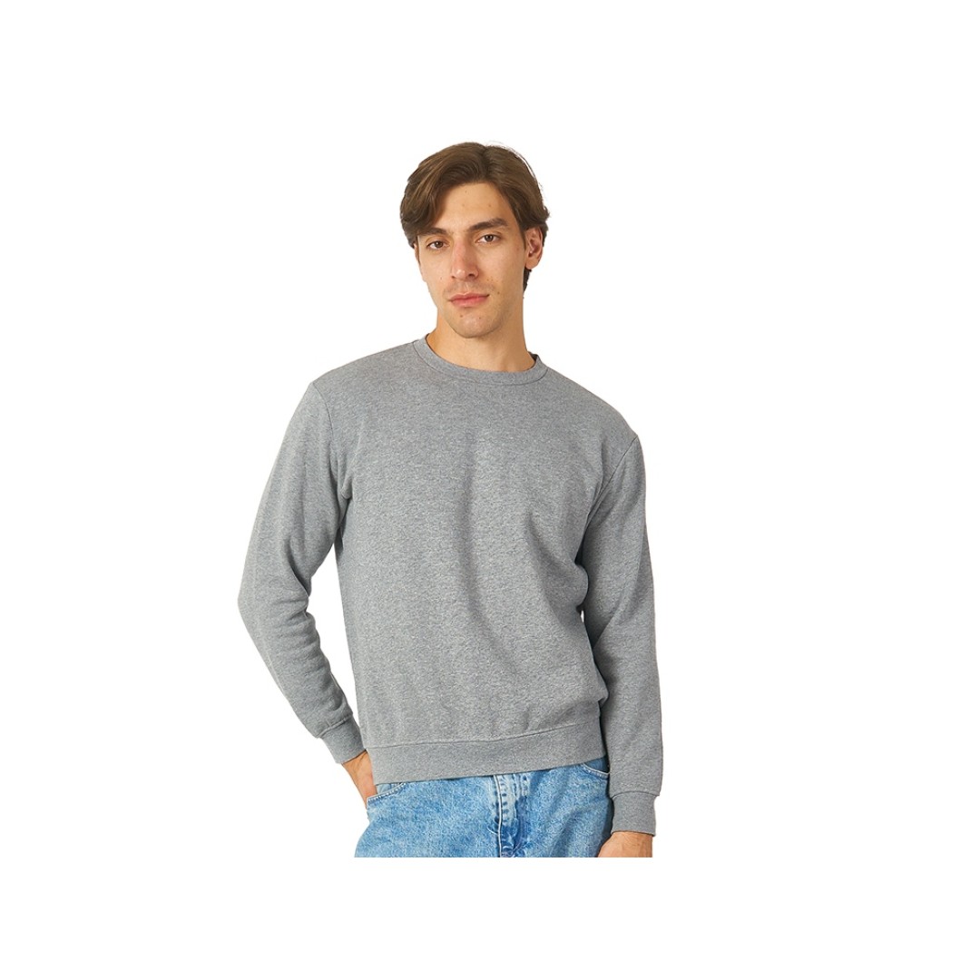 Толстовка "Rome" мужская, серый меланж
