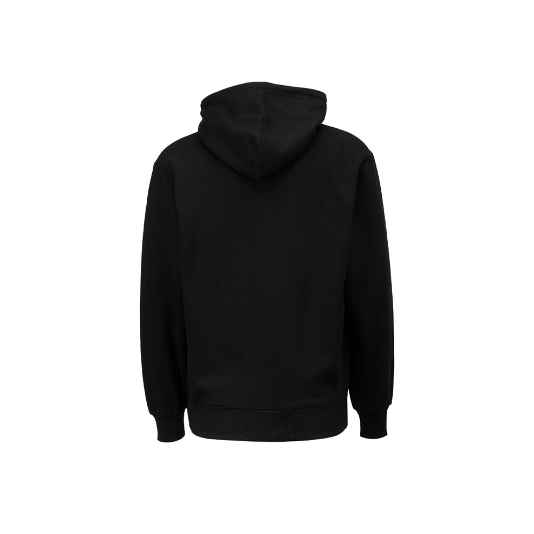 Толстовка с капюшоном оверсайз «Lisbon» унисекс, черный