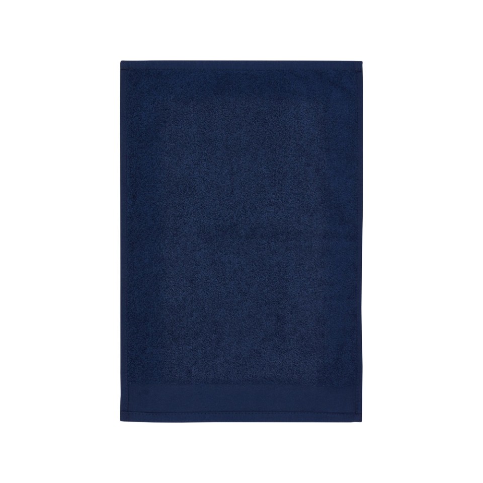Хлопковое полотенце для ванной Chloe 30x50 см плотностью 550 г/м2, темно-синий