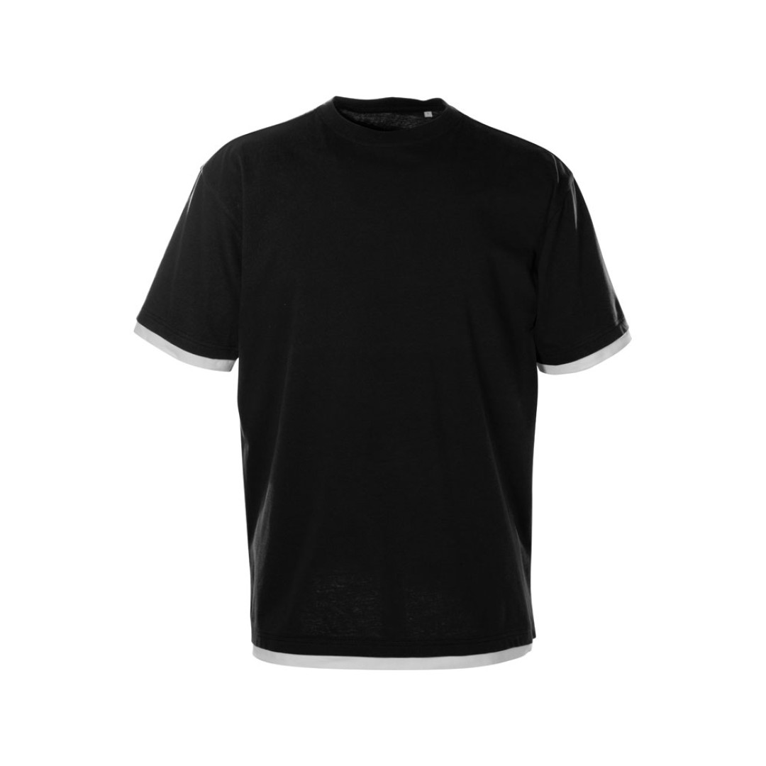 Футболка «Rotterdam» мужская, черный/белый