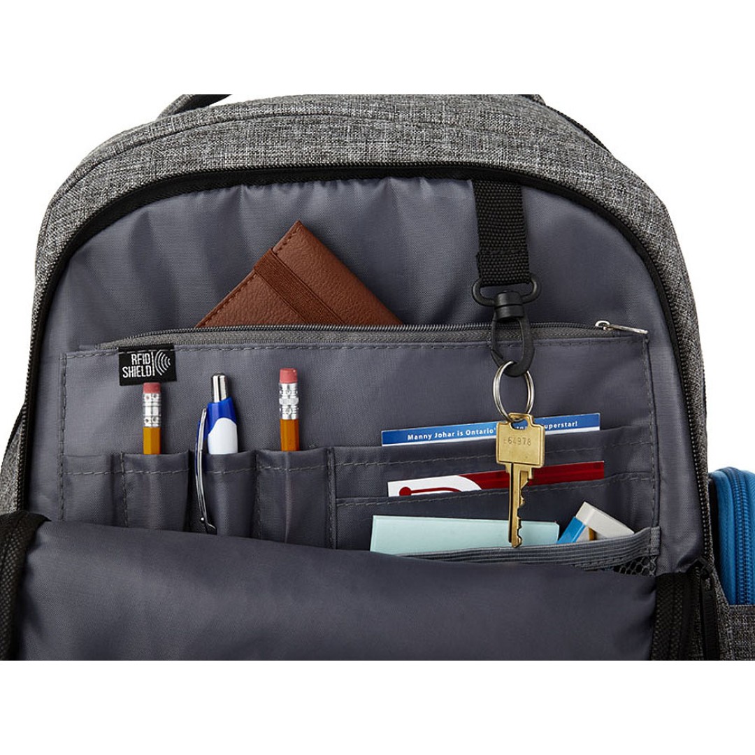 Рюкзак Vault для ноутбука 15.6" с защитой RFID, графит