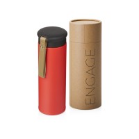 Вакуумный термос «Engage», 450 мл, тубус, красный