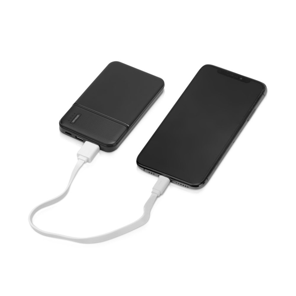 Внешний аккумулятор Evolt "Mosaic", 5000 mAh, черный