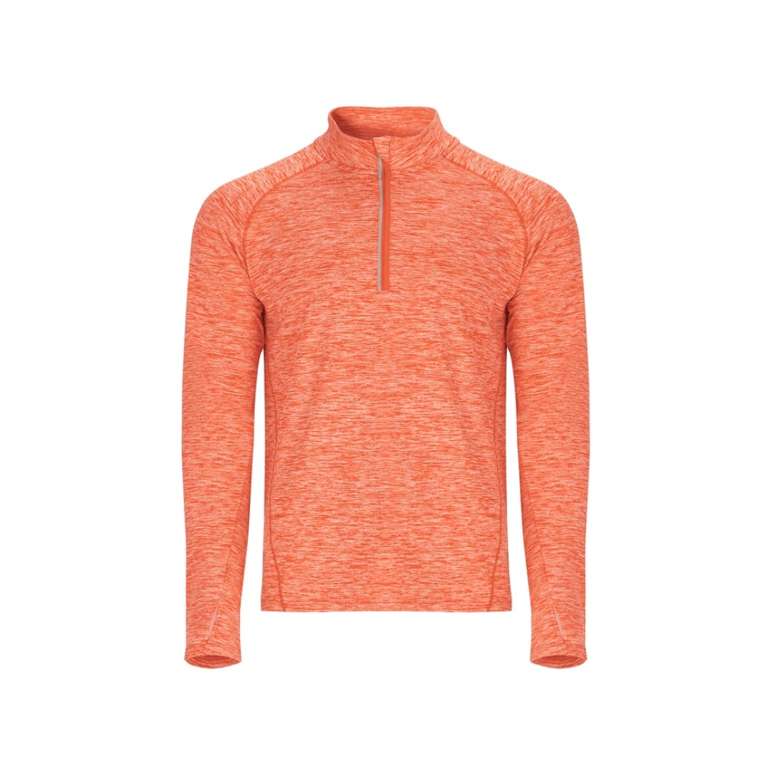 Толстовка "Melbourne", оранжевый меланж