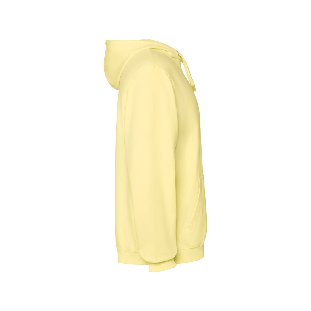 Толстовка с капюшоном «KENIA» унисекс, солнечно-желтый выстиранный WASHED