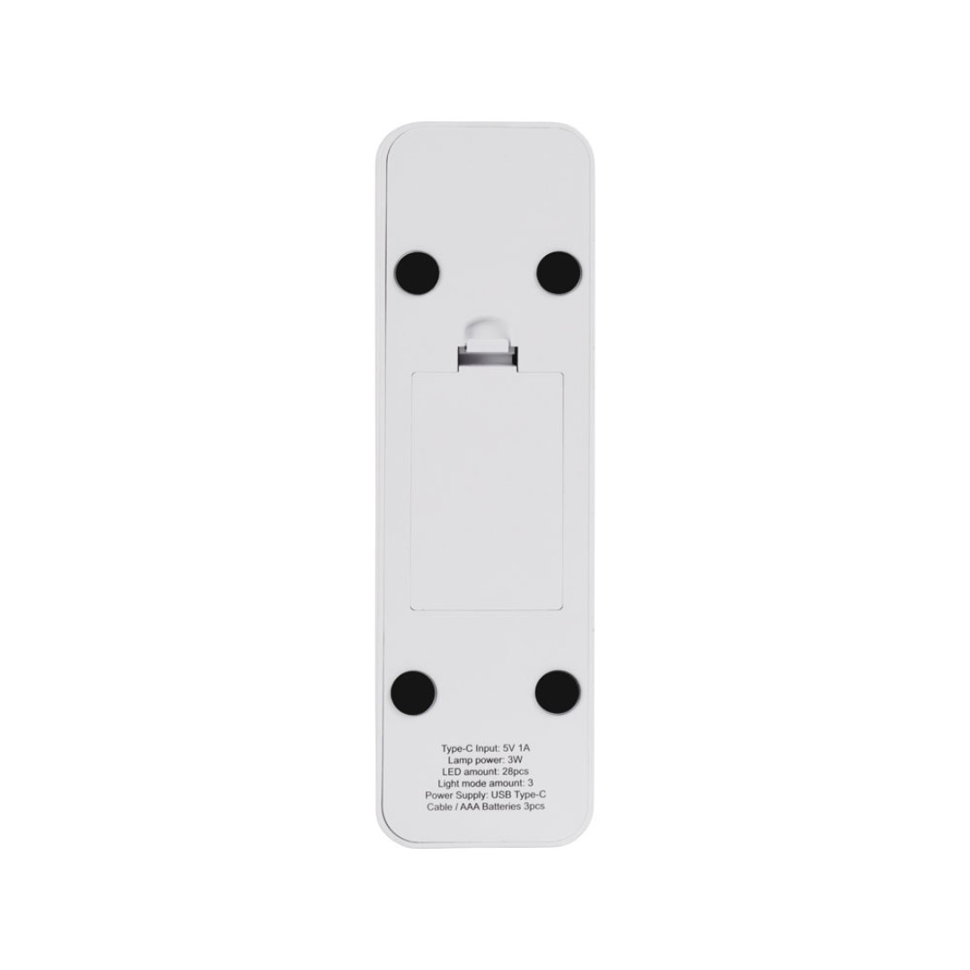 Складывающаяся настольная LED лампа "Stack N", 3 Вт, белый (Р)