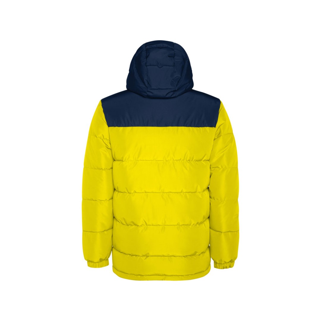 Пуховик TALLIN желтый/нэйви