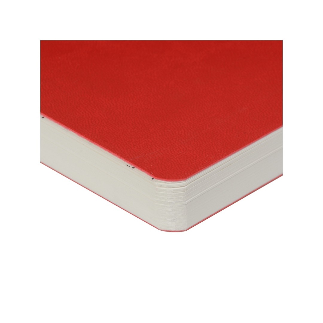 Скетчбук "Sketch & Art" в мягком переплете 250х179 мм, 48 л. белой бумаги 200 гр., красный