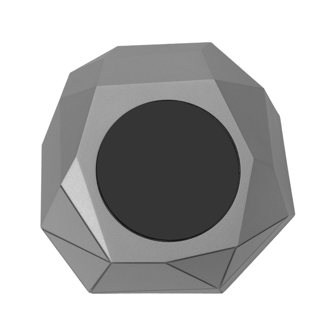 Док-станция «Geo Dock» с быстрой беспроводной зарядкой, серебристый с синей подсветкой. XOOPAR