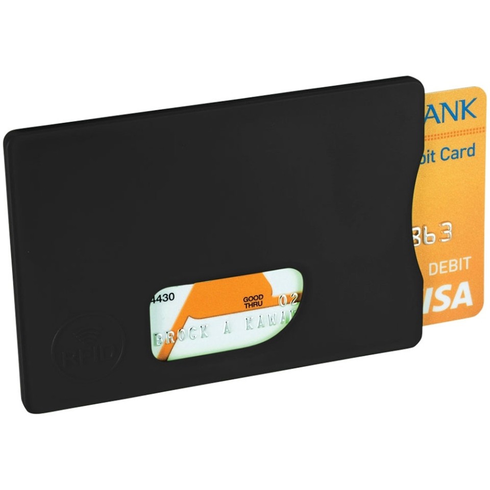Защитный RFID чехол для кредитной карты "Arnox", черный