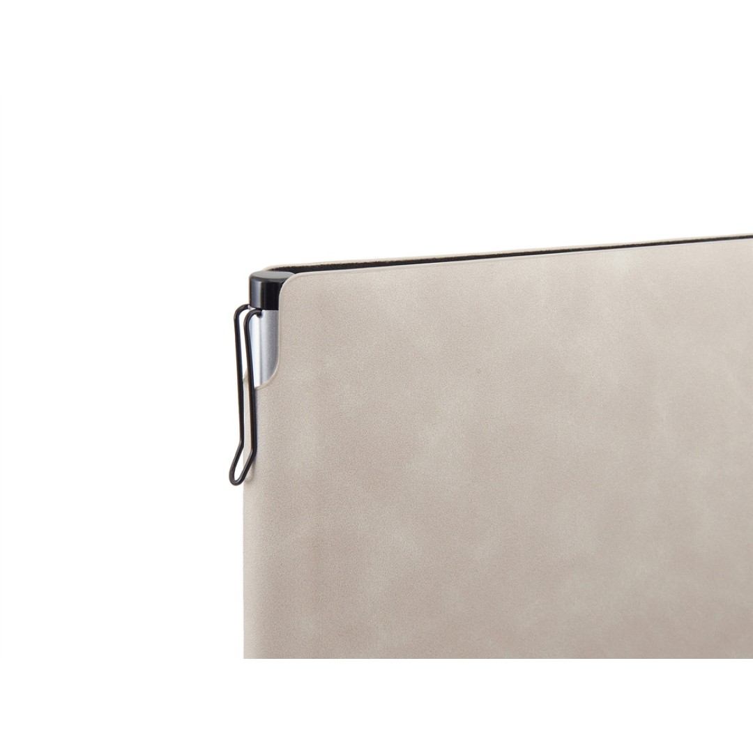 Блокнот А5 "Notepeno Max", 96 листов 80 гр/м2 белой FSC бумаги, бежевый